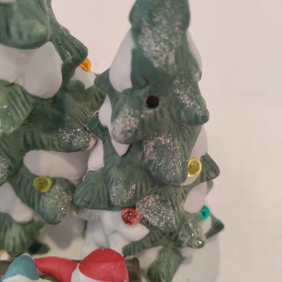 Trim a Home Holiday Light Up Christmas Trees Santa Decoration Vintage 1996 - Picture 6 of 15
